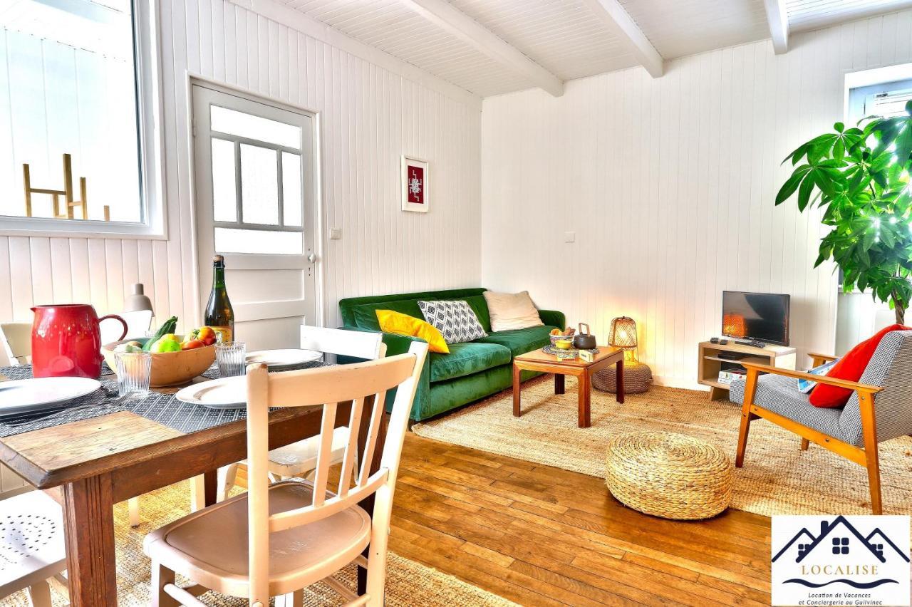 Localise - M20 - La Maison Des Dunes A 2 Pas Du Centre - Tout A Pied, Plage, Port, Centre, Commerces Marche - Wifi Inclus - Linge De Lit Inclus - Animaux Bienvenus Guilvinec Exteriör bild