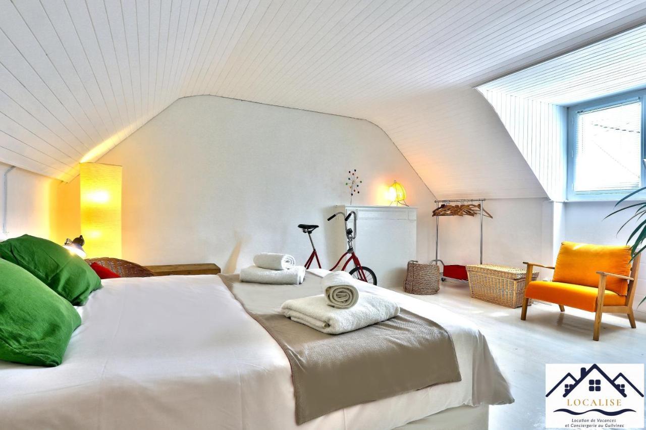 Localise - M20 - La Maison Des Dunes A 2 Pas Du Centre - Tout A Pied, Plage, Port, Centre, Commerces Marche - Wifi Inclus - Linge De Lit Inclus - Animaux Bienvenus Guilvinec Exteriör bild